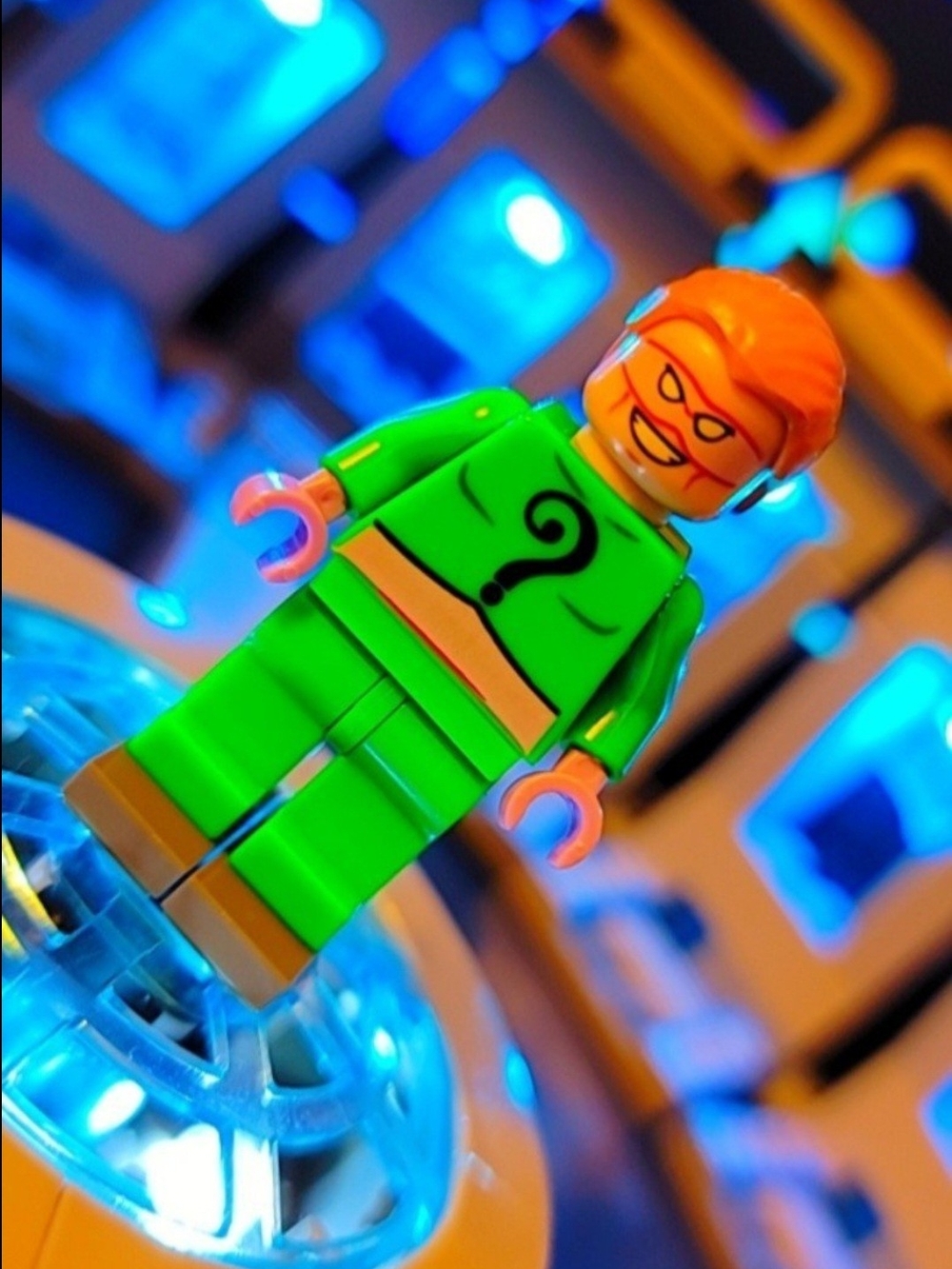 Batman Riddler Minifigure Lego Compatible